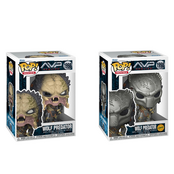 POP! Alien vs Predator Requiem Wolf Predator + Chase Vinyl Figure 10cm