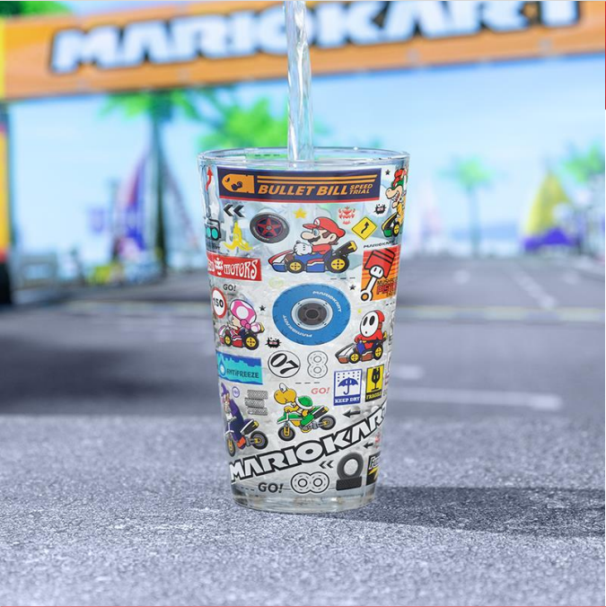 Paladone Super Mario Kart Glas 400ml