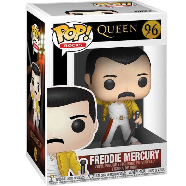 POP! Queen Freddie Mercury Wembley 1986 Vinyl Figure 9cm