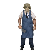 The Texas Chainsaw Massacre Leatherface with Old Lady Mask Clothed Action Figure 20cm