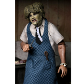 The Texas Chainsaw Massacre Leatherface with Old Lady Mask Clothed Action Figure 20cm