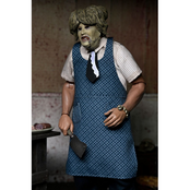 The Texas Chainsaw Massacre Leatherface with Old Lady Mask Clothed Action Figure 20cm