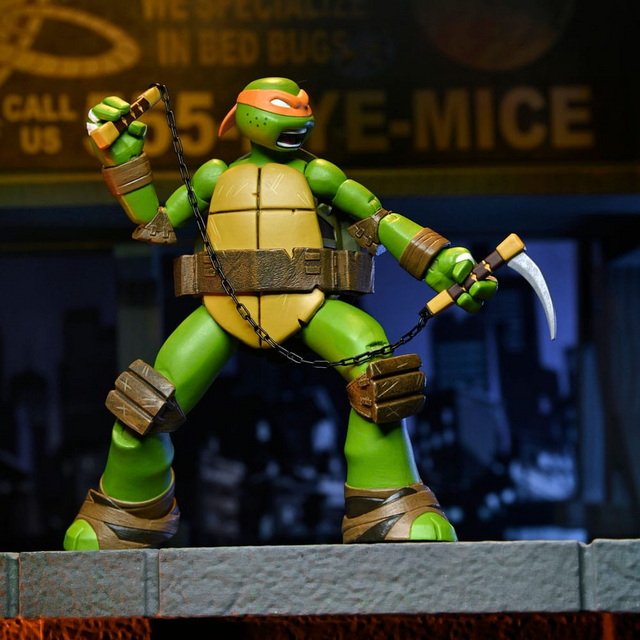 Teenage Mutant Ninja Turtles Action Figure Ultimate Michelangelo 18cm