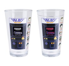 Stranger Things Drinking glass with thermo effect Arcade 400 ml
