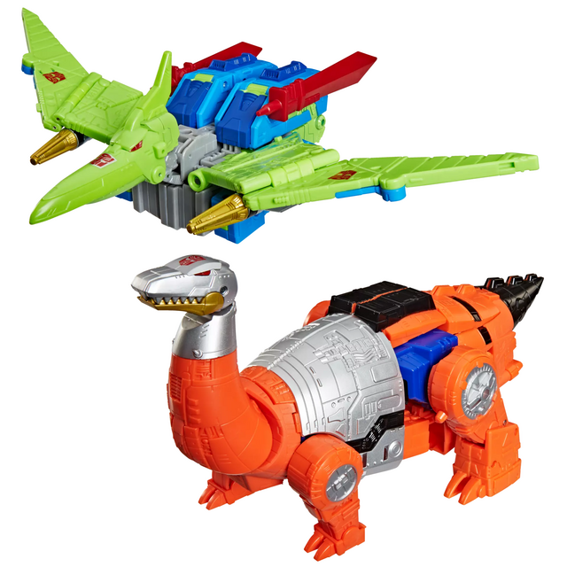 Transformers: Age of the Primes G2 Universe Swoop and Dinobot Sludge