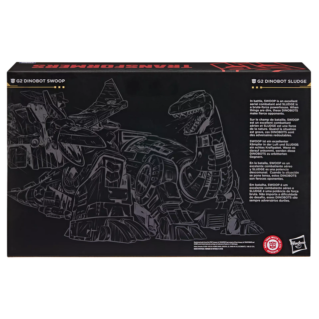 Transformers: Age of the Primes G2 Universe Swoop and Dinobot Sludge