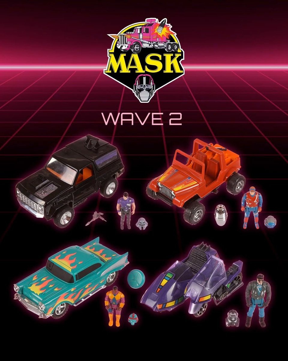M.A.S.K. Wave 2 pre-orders beschikbaar vanaf 7 april