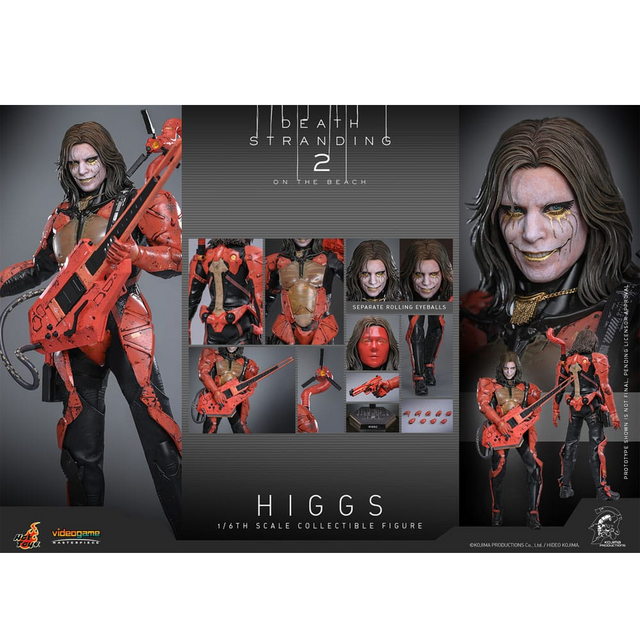 Death Stranding 2: On the Beach Videogame Masterpiece Higgs Action Figure 33cm