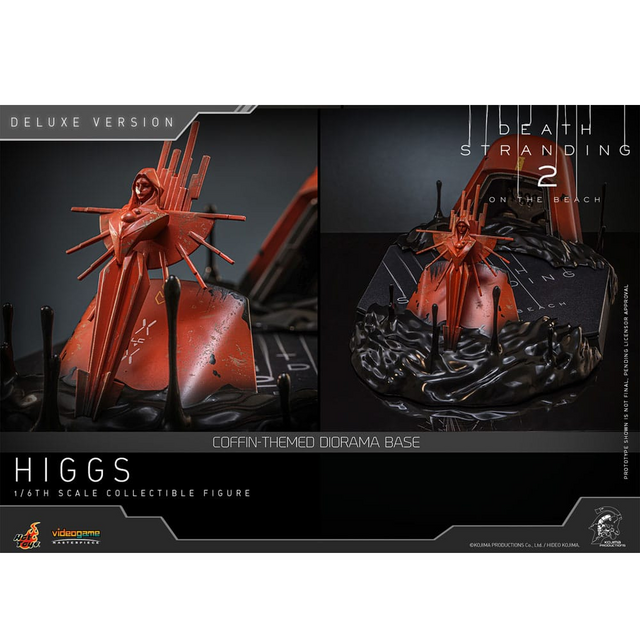 Death Stranding 2: On the Beach Videogame Masterpiece Higgs (Deluxe Edition) Action Figure 33cm