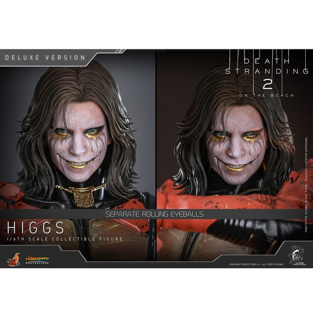 Death Stranding 2: On the Beach Videogame Masterpiece Higgs (Deluxe Edition) Action Figure 33cm
