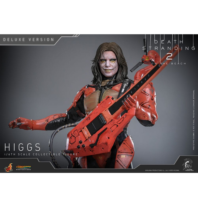 Death Stranding 2: On the Beach Videogame Masterpiece Higgs (Deluxe Edition) Action Figure 33cm