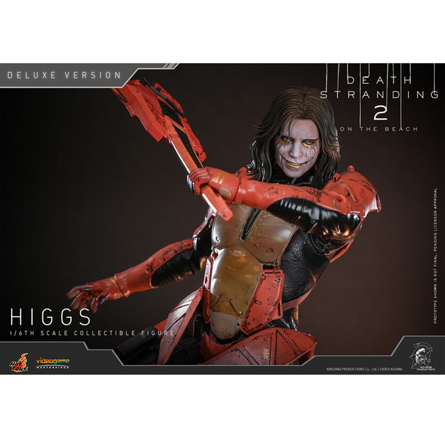 Death Stranding 2: On the Beach Videogame Masterpiece Higgs (Deluxe Edition) Action Figure 33cm