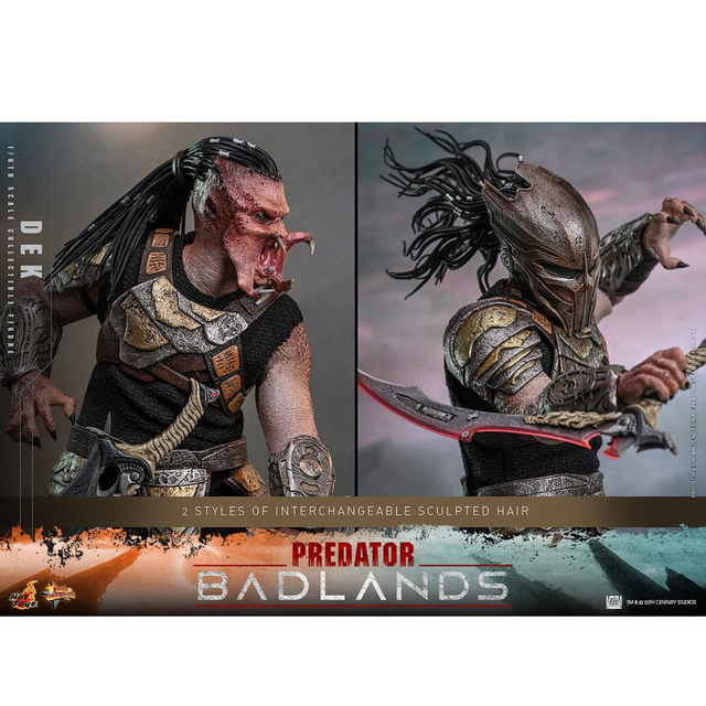 Predator Badlands Movie Masterpiece 1/6 Dek Action Figure 30cm