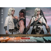 Predator Badlands Movie Masterpiece 1/6 Dek & Thia Action Figure 30cm