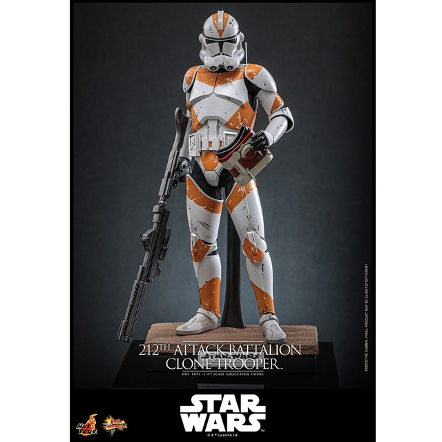 Star Wars The Clone Wars 212th Attack Battalion Clone Trooper Action Figure 30cm