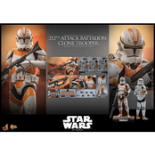 Star Wars The Clone Wars 212th Attack Battalion Clone Trooper Action Figure 30cm