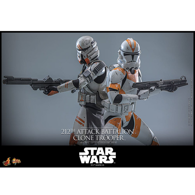 Star Wars The Clone Wars 212th Attack Battalion Clone Trooper Action Figure 30cm