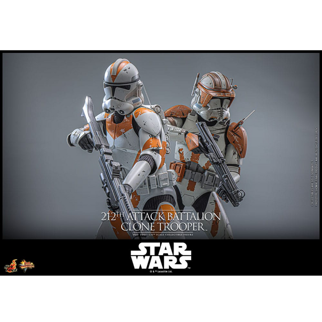Star Wars The Clone Wars 212th Attack Battalion Clone Trooper Action Figure 30cm