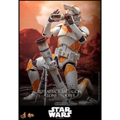 Star Wars The Clone Wars 212th Attack Battalion Clone Trooper (Deluxe Version) Action Figure 30cm