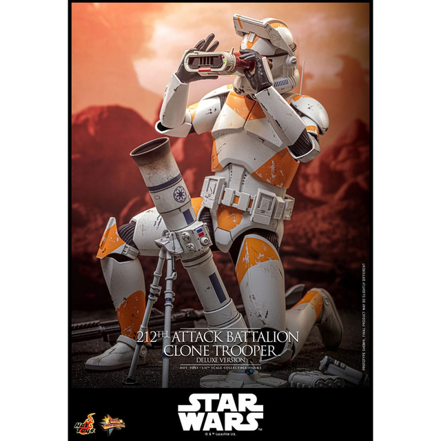 Star Wars The Clone Wars 212th Attack Battalion Clone Trooper (Deluxe Version) Action Figure 30cm
