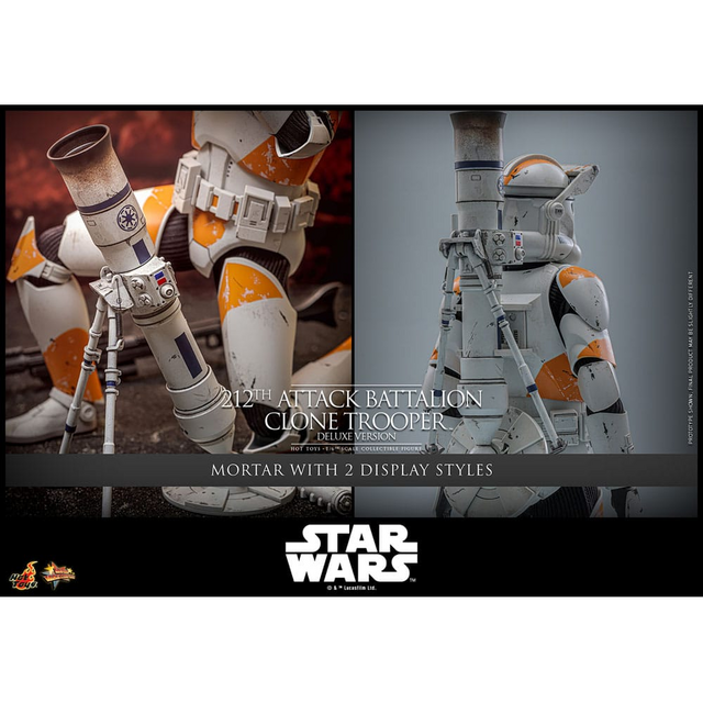 Star Wars The Clone Wars 212th Attack Battalion Clone Trooper (Deluxe Version) Action Figure 30cm