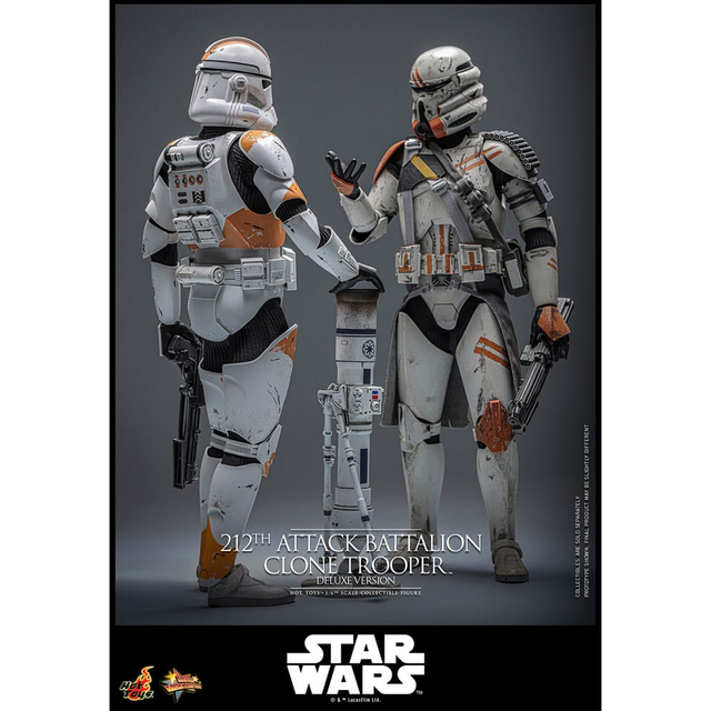 Star Wars The Clone Wars 212th Attack Battalion Clone Trooper (Deluxe Version) Action Figure 30cm