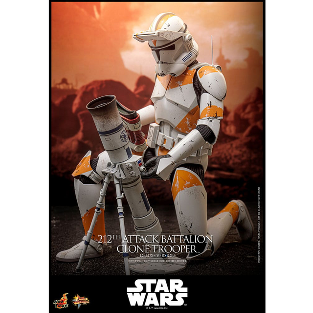 Star Wars The Clone Wars 212th Attack Battalion Clone Trooper (Deluxe Version) Action Figure 30cm