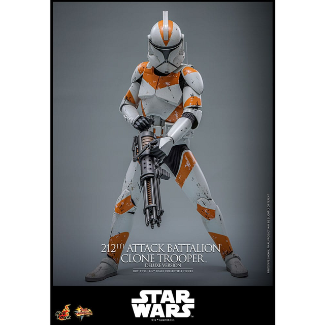 Star Wars The Clone Wars 212th Attack Battalion Clone Trooper (Deluxe Version) Action Figure 30cm