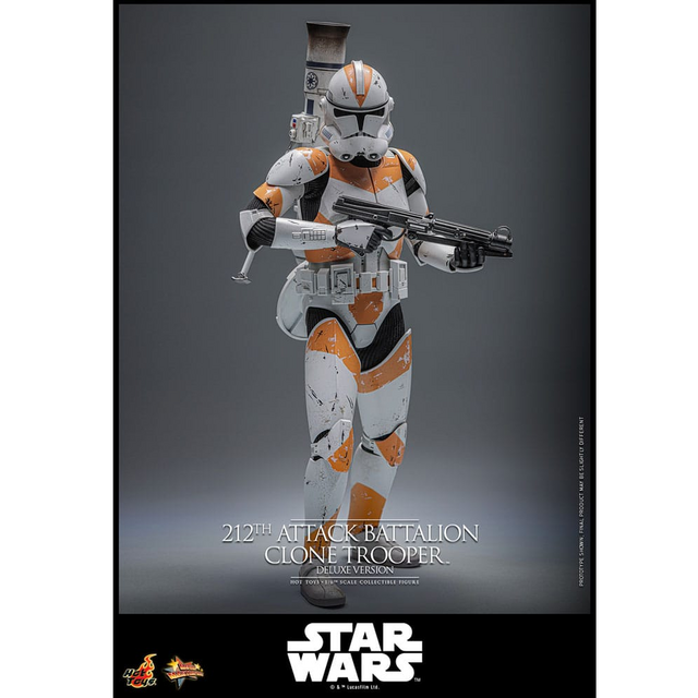 Star Wars The Clone Wars 212th Attack Battalion Clone Trooper (Deluxe Version) Action Figure 30cm