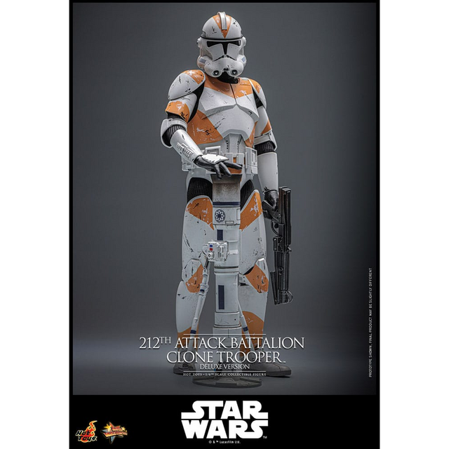 Star Wars The Clone Wars 212th Attack Battalion Clone Trooper (Deluxe Version) Action Figure 30cm