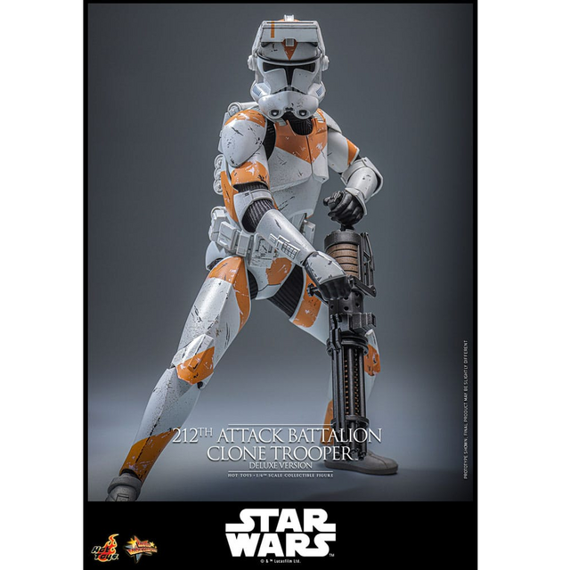 Star Wars The Clone Wars 212th Attack Battalion Clone Trooper (Deluxe Version) Action Figure 30cm