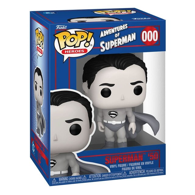 POP! Heroes Adventures of Superman #000 Vinyl Figure Superman '50