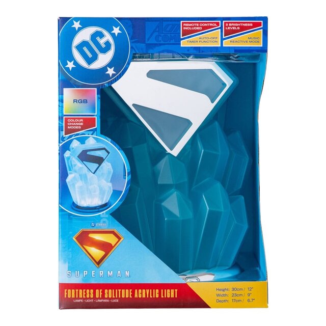 DC Comics Light Superman Fortress of Solitude 30cm