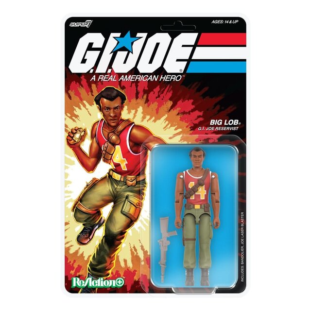 G.I. Joe (Movie) ReAction+ Big Lob G.I. Joe Reservist 10cm