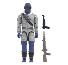 G.I. Joe (Movie) ReAction+ Snake Eyes Commando Arctic 10cm