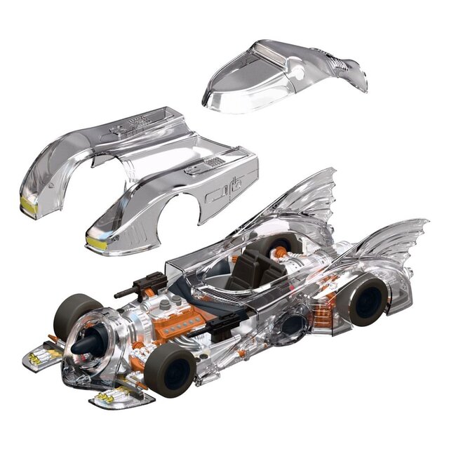 Super Cyborg Batman 1989 Batmobile (Clear) 35cm