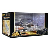 Super Cyborg Batman 1989 Batmobile (Clear) 35cm
