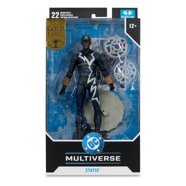 DC Multiverse Static (Trial by Fire) Action Figure (Gold Label) 18cm