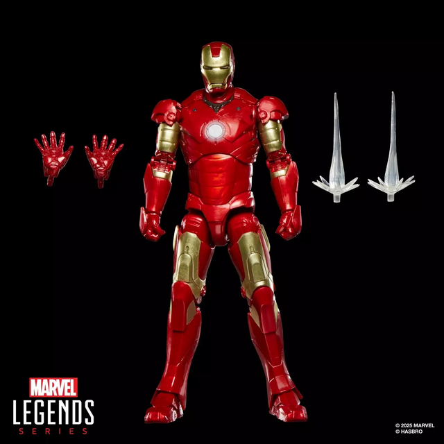 Marvel Legends Series Iron Man Mark III Action Figure 15cm