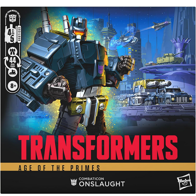 Transformers Age of the Primes Commander Class Combaticon Onslaught Action Figure 17cm