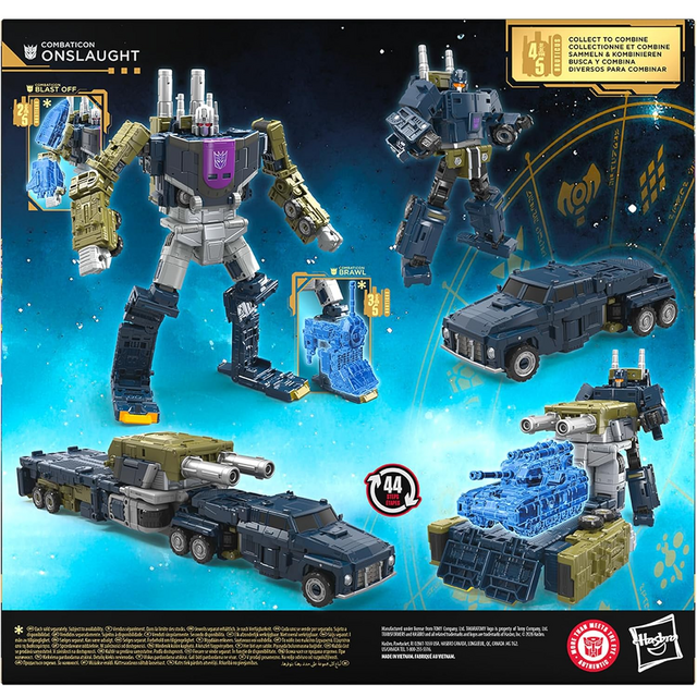 Transformers Age of the Primes Commander Class Combaticon Onslaught Action Figure 17cm