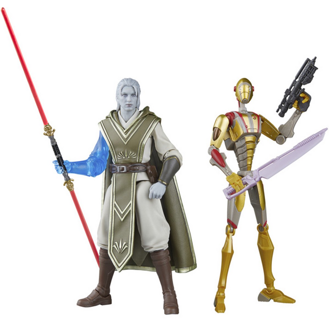 Star Wars Jedi Survivor Black Series Dagan Gera & BX Droid (Hybrid) Action Figures 15cm