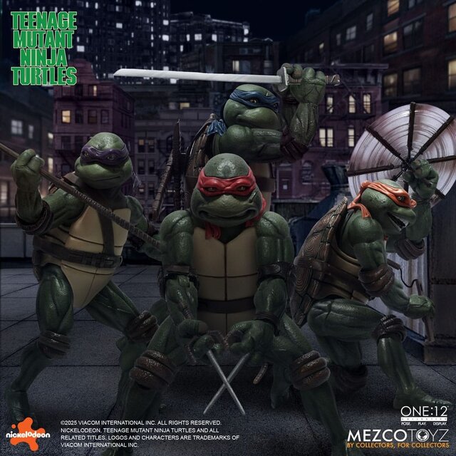 Teenage Mutant Ninja Turtles (1990 Movie) Box Set 15cm