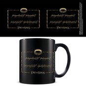 The Lord of the Rings One Ring Black Pod Mug 325ml