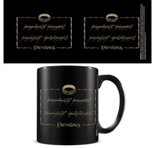 The Lord of the Rings One Ring Black Pod Mug 325ml