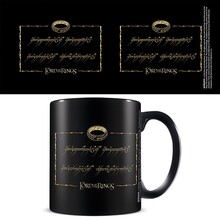 The Lord of the Rings One Ring Black Pod Mug