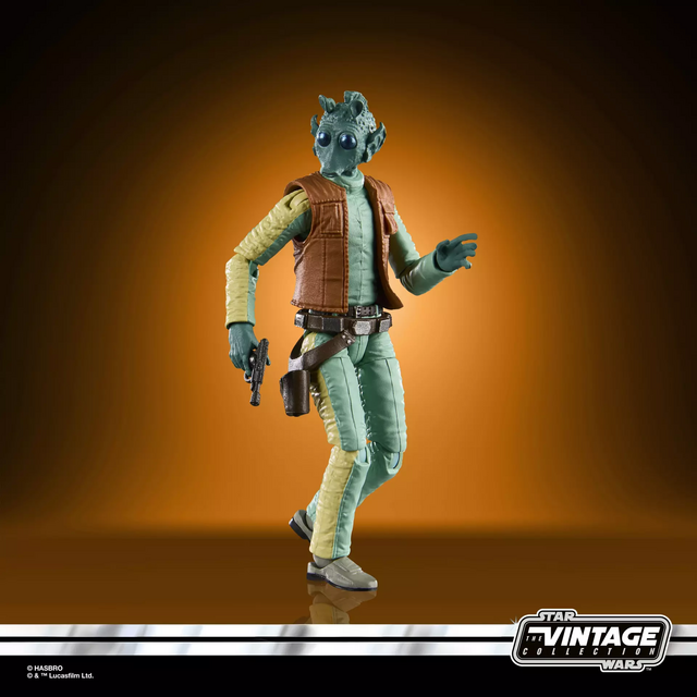 Star Wars A New Hope Vintage Collection Greedo Action Figure 10cm