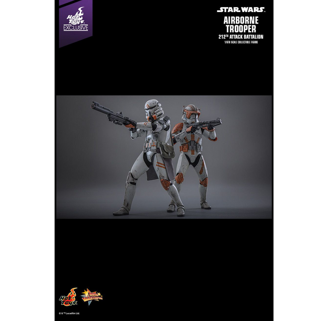 Star Wars Episode III Revenge of the Sith Airborne Trooper 212th Attack Battalion (Hot Toys Exclusive)30cm