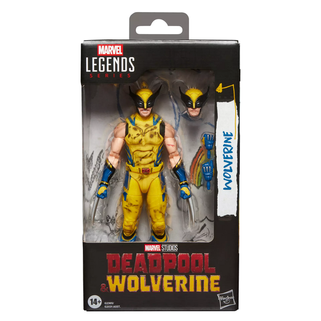 Deadpool & Wolverine Marvel Legends Series Wolverine Action Figure 15cm