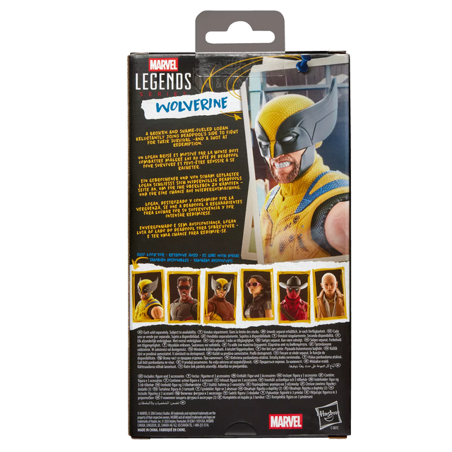 Deadpool & Wolverine Marvel Legends Series Wolverine Action Figure 15cm